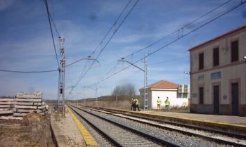 Adjudicadas las obras de ampliaci�n de longitud del apartadero de la estaci�n palentina de Espinosa-El Caballo